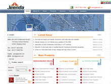 Tablet Screenshot of jeenda.com